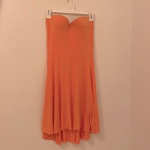 Victoria secret strapless dress W/built in bra